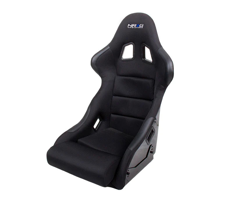 NRG Fiber Glass Bucket Seat with Carbon Fiber Medium