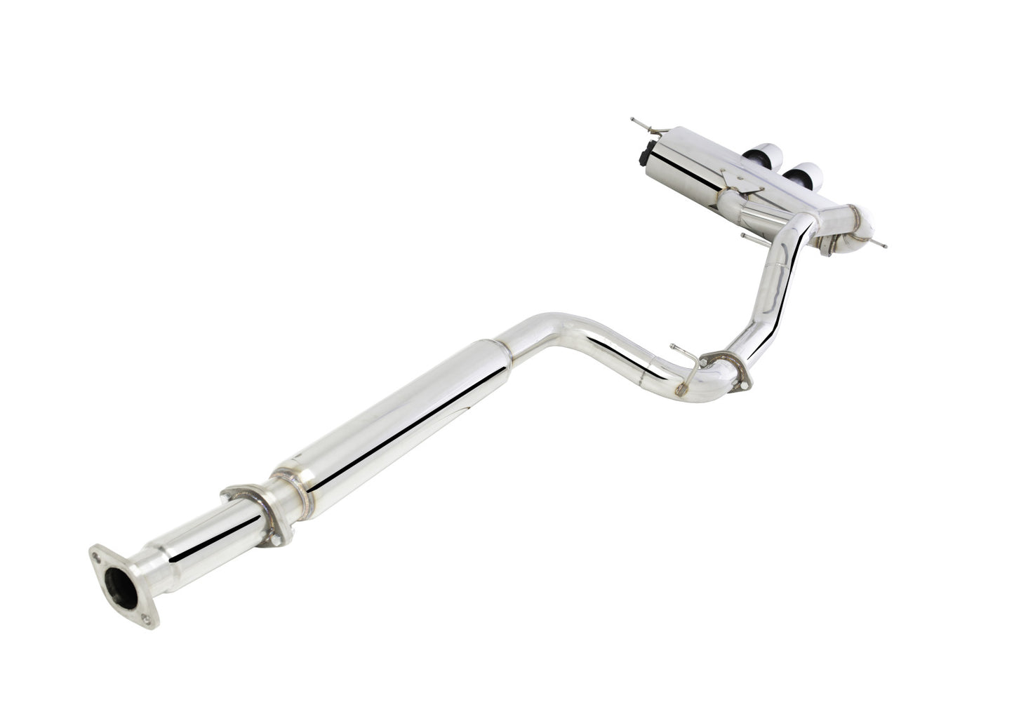 XForce Ford Focus ST FWD - Stainless Steel 3" Cat Back System with Varex Rear Muffler.