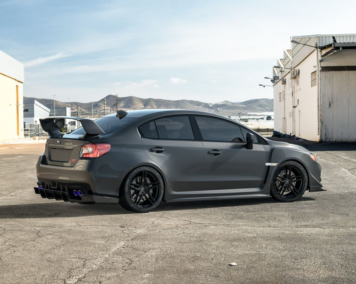 VR Forged D10 Wheel Matte Black 18x9.5 40mm 5x114.3
