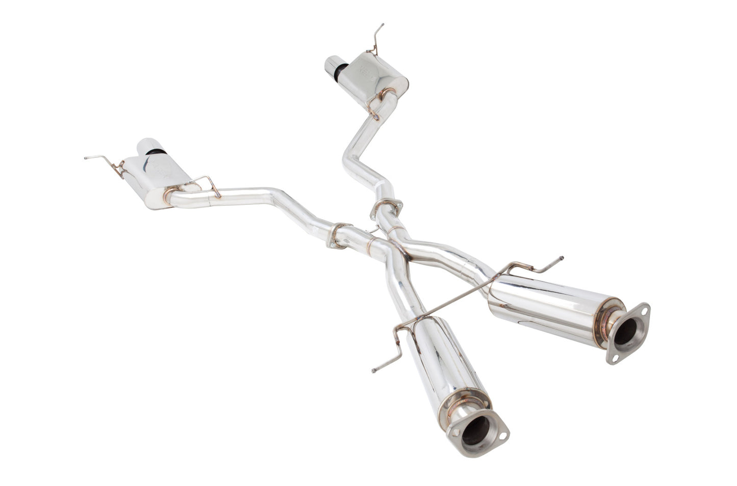 XForce 2011 Jeep Grand Cherokee SRT8 Cat-Back System Dual-Side Mufflers
