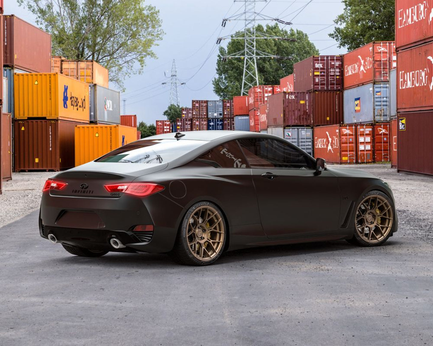 VR Forged D09 Wheel Satin Bronze 20x9.5 38mm 5x114.3