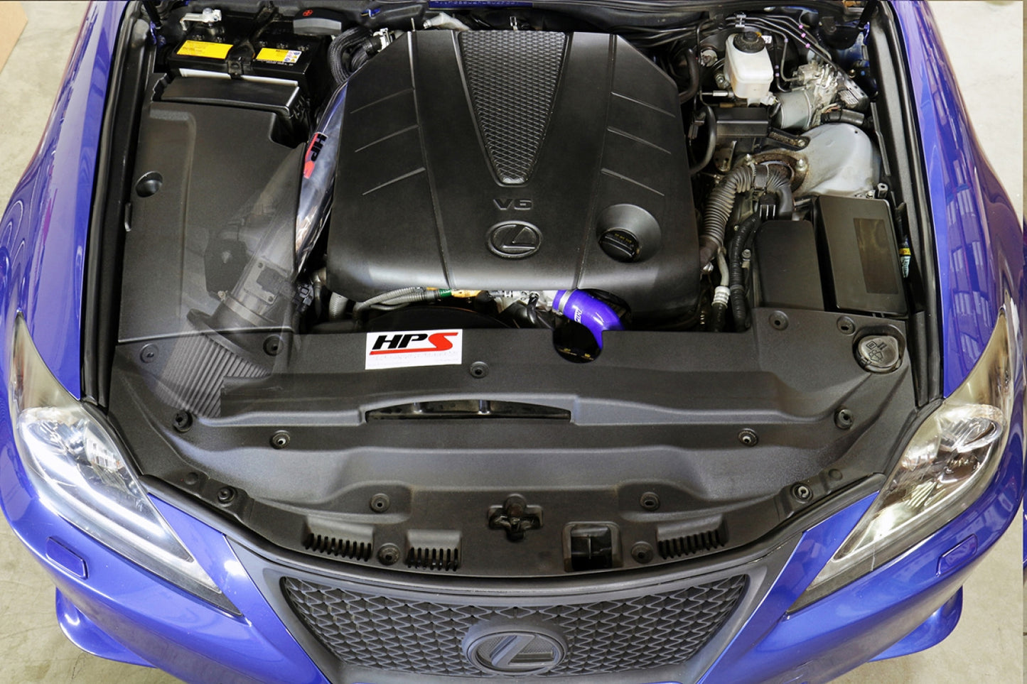 HPS Performance Blue Cold Air Intake Kit for 06-13 Lexus IS350 3.5L V6