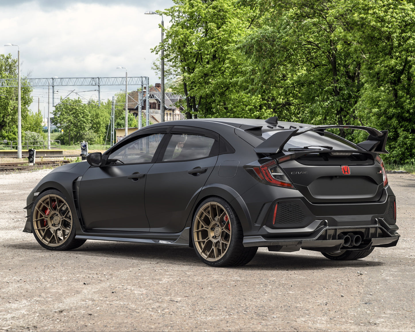 VR Forged D09 Wheel Satin Bronze 18x9.5 45mm 5x120