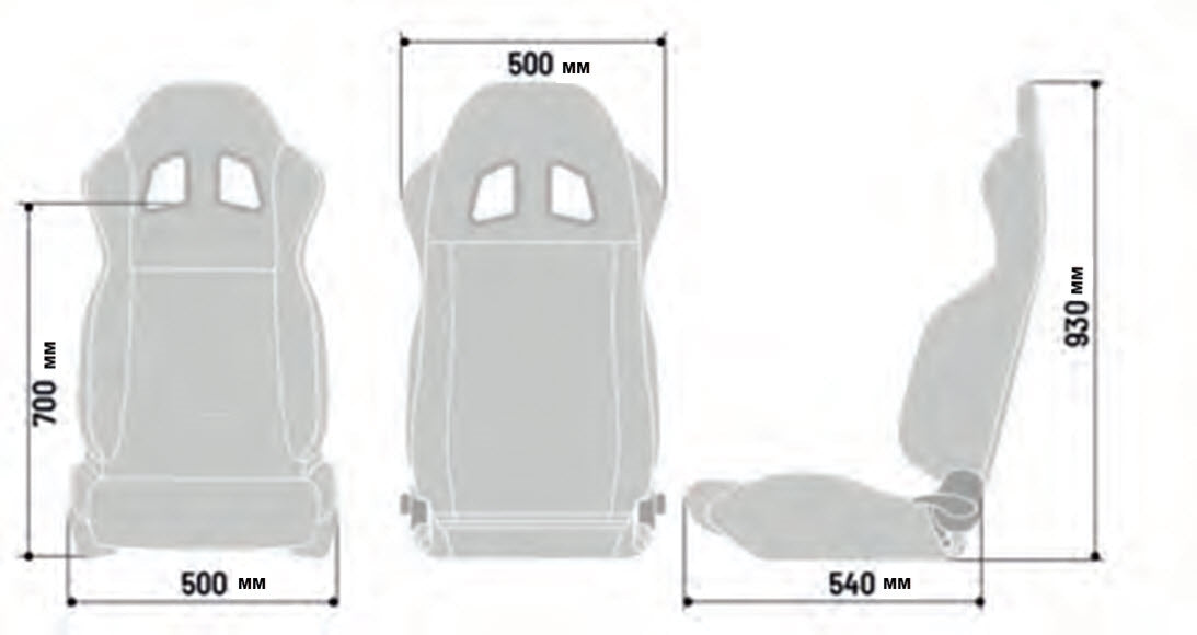 SPARCO R100 SEAT