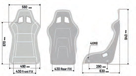 SPARCO QRT PERFORMANCE SEAT