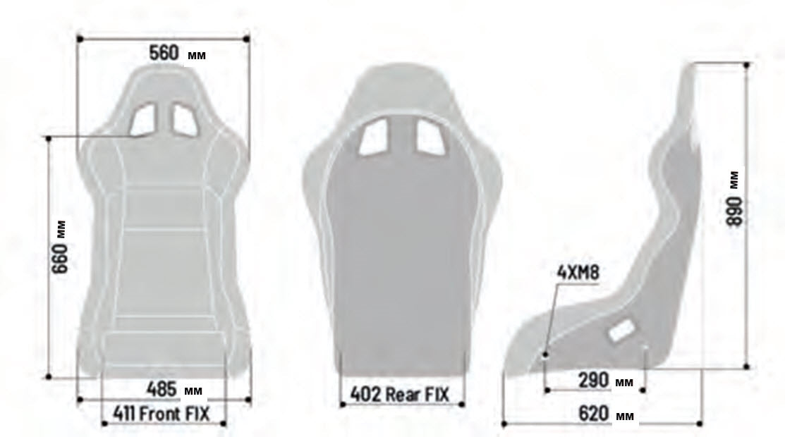 SPARCO EVO QRT SEAT