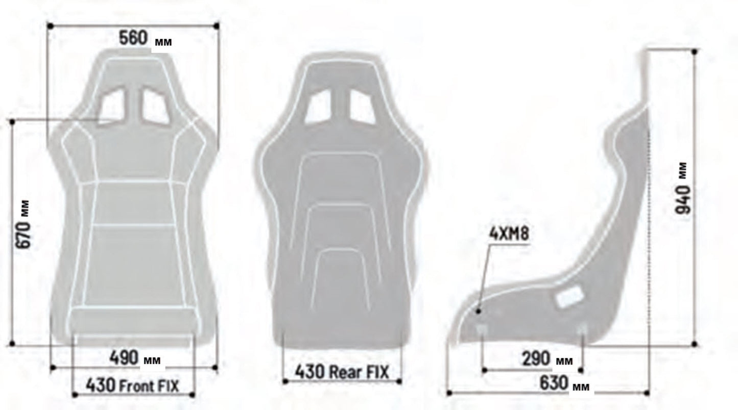 SPARCO QRT-K (Carbon Kevlar) SEAT