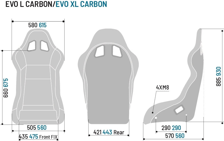 SPARCO EVO XL CARBON SEAT