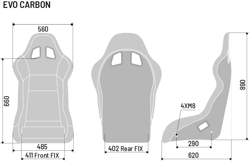 SPARCO EVO CARBON SEAT