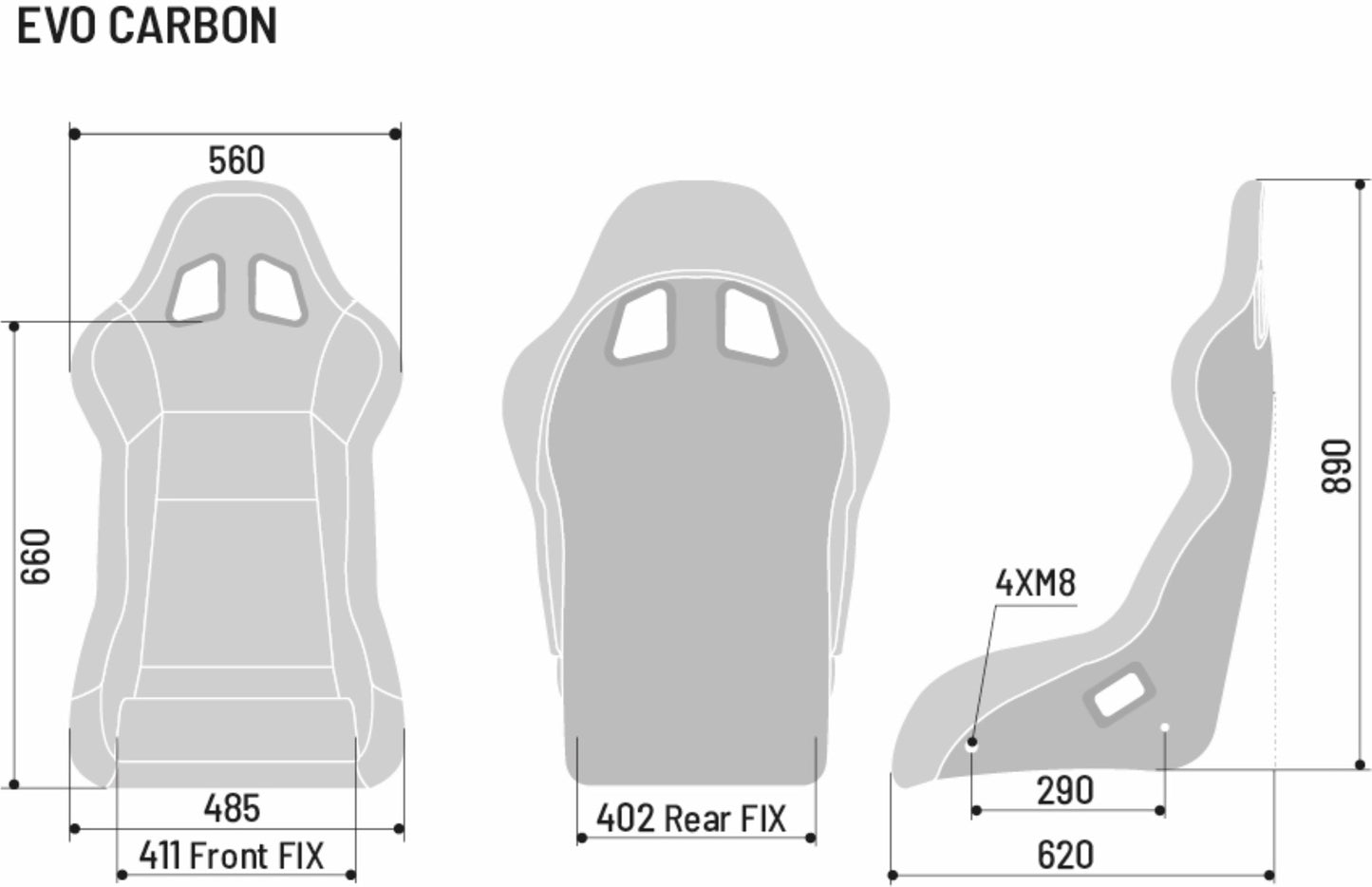 SPARCO EVO QRT PERFORMANCE SEAT