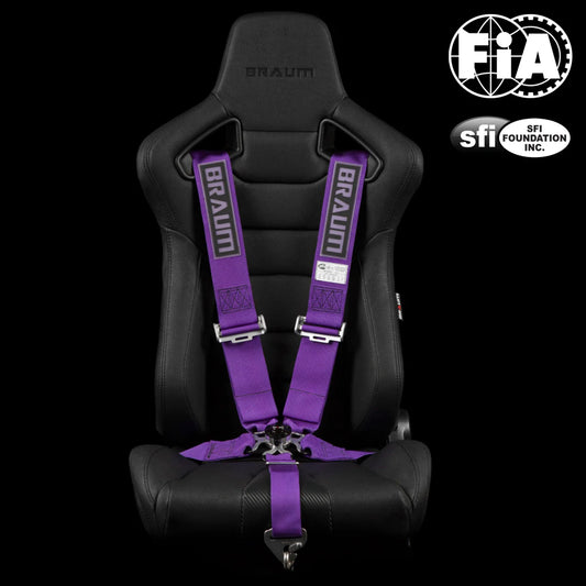 BRAUM SEAT HARNESS 5PT - SFI 16.1 Certified Racing Harness 3" Strap