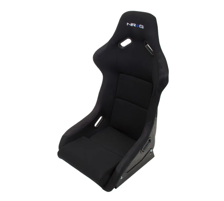 NRG Fiber Glass Bucket Seat with Carbon Fiber Large
