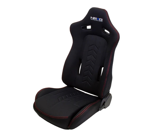 NRG Reclinable Racing Seat Arrow in Cloth