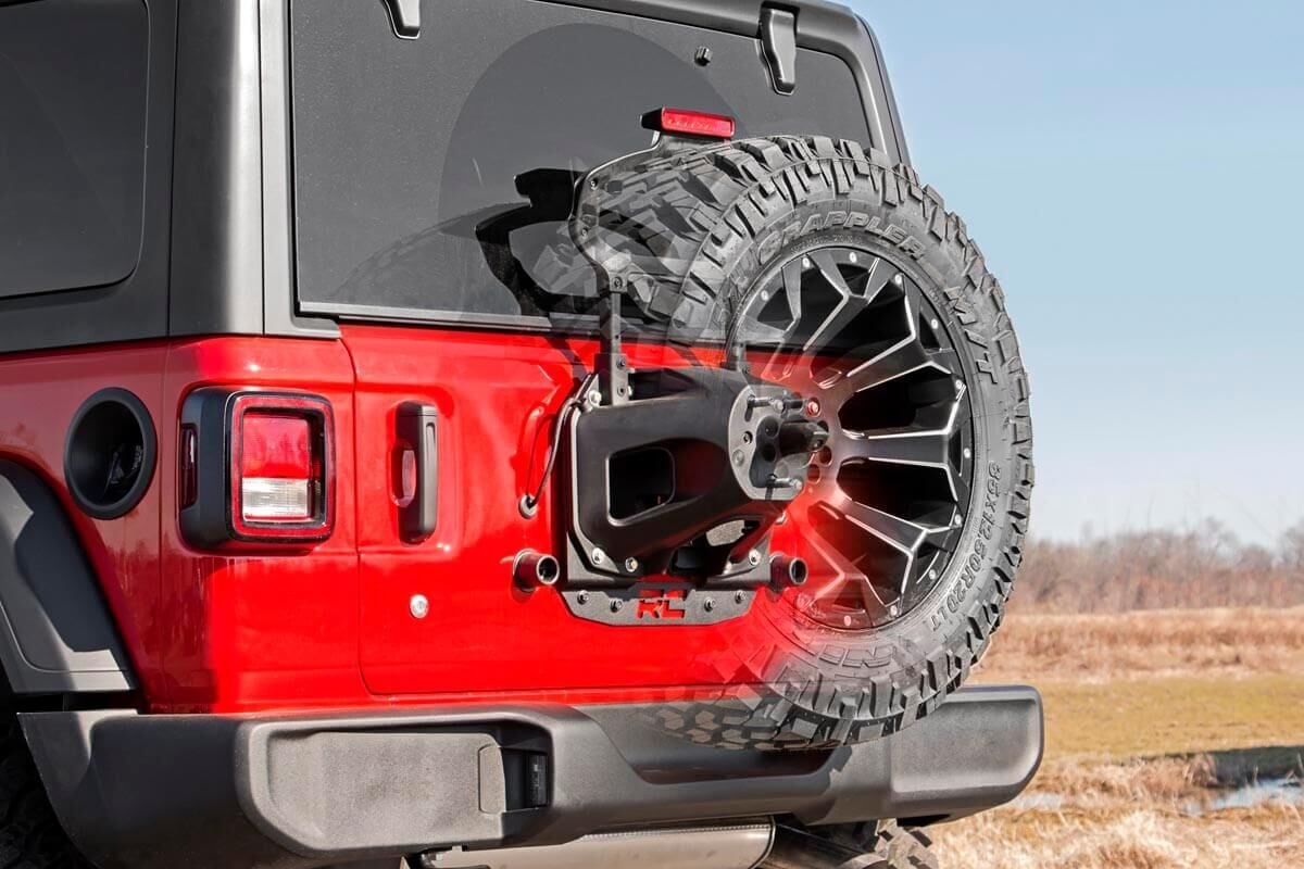 Tire Carrier Relocation Plate | No Prox | Jeep Wrangler JL (18-24)/Wrangler Unlimited (18-24) 