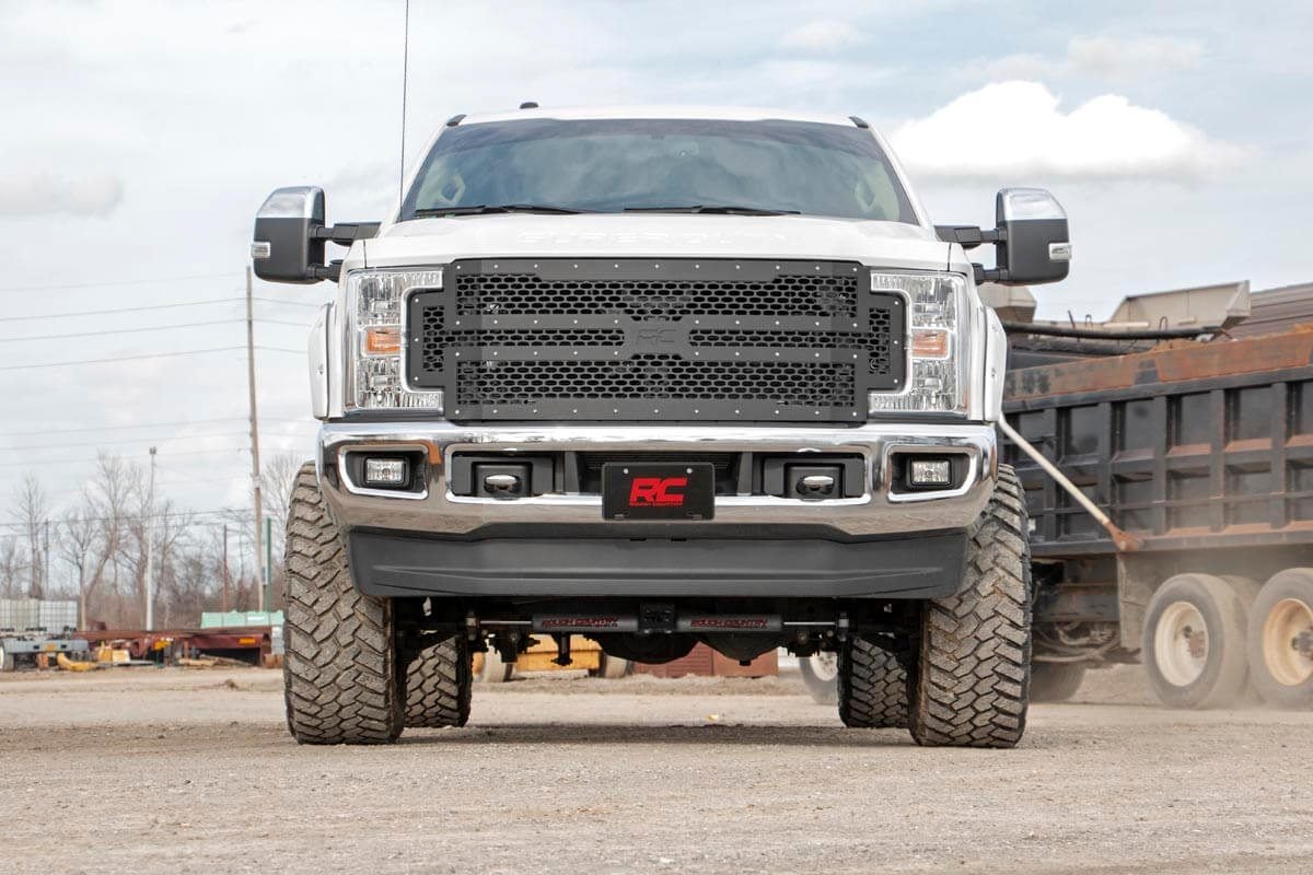 Mesh Grille | Ford F-250/F-350 Super Duty 2WD/4WD (2017-2019)