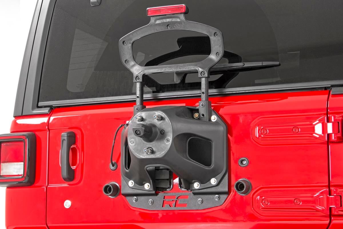 Tire Carrier Relocation Plate | Prox Sensor | Jeep Wrangler JL (18-24)/Wrangler Unlimited (18-24) 