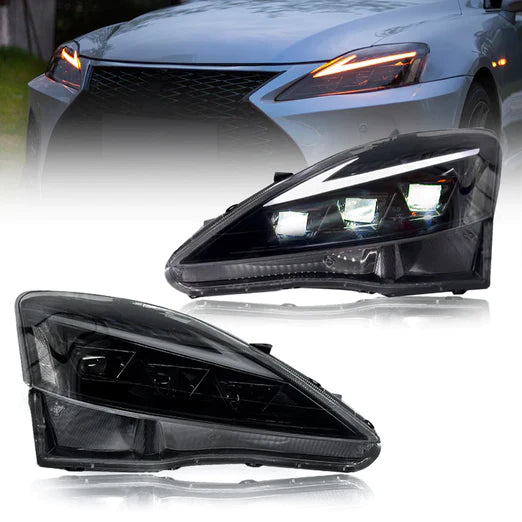 Full LED Projector Headlights For Lexus IS250 IS350 2006-2012 IS200d IS F 2008-2014