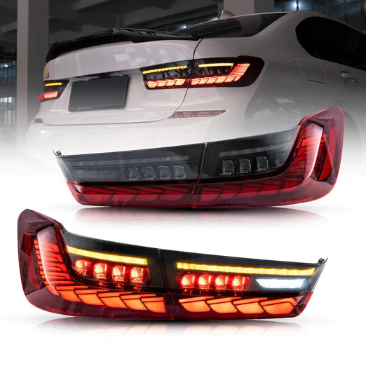 VLAND OLED Tail Lights For BMW 3-Series G20 Sedan 2019-2022 Seventh Generation with Start-up Animation