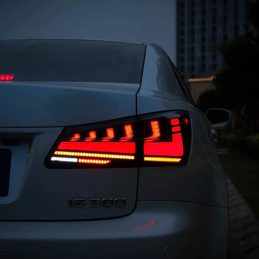 LED Rear Taillights For Lexus IS250 IS350 2006-2012 IS200d IS F [XE20] 2008-2014