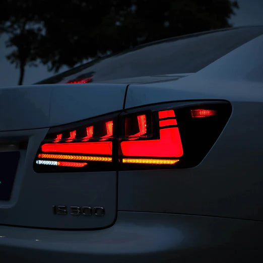 LED Rear Taillights For Lexus IS250 IS350 2006-2012 IS200d IS F [XE20] 2008-2014