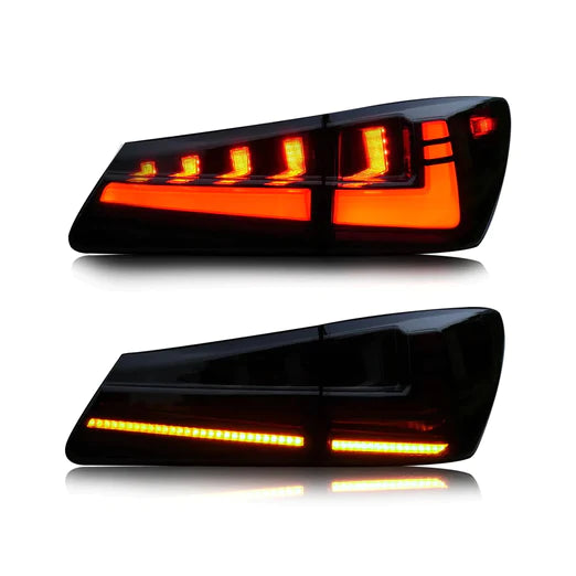 LED Rear Taillights For Lexus IS250 IS350 2006-2012 IS200d IS F [XE20] 2008-2014