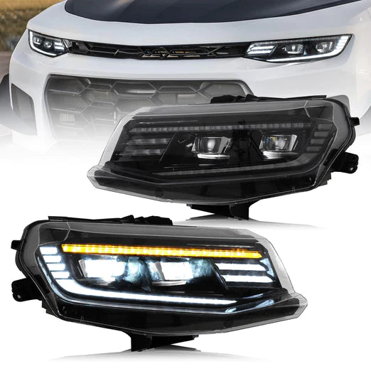 LED Projector Headlights For Chevrolet / Chevy Camaro 2016-2018