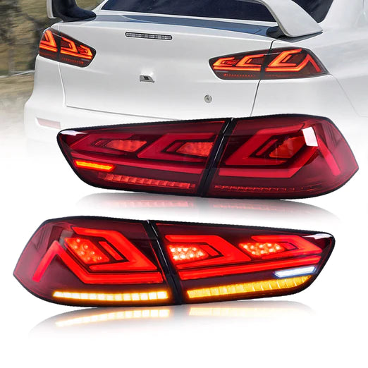 VLAND Tail Lights For Mitsubishi Lancer GT Evolution EVO X 2007-2018