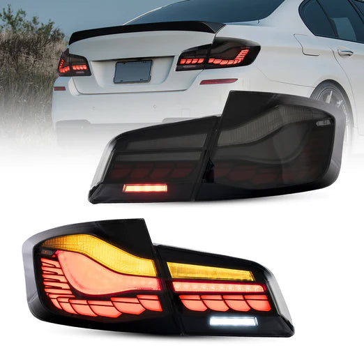 VLAND OLED Tail Lights For BMW 5-Series 2010-2017 F10 F18 6th Gen