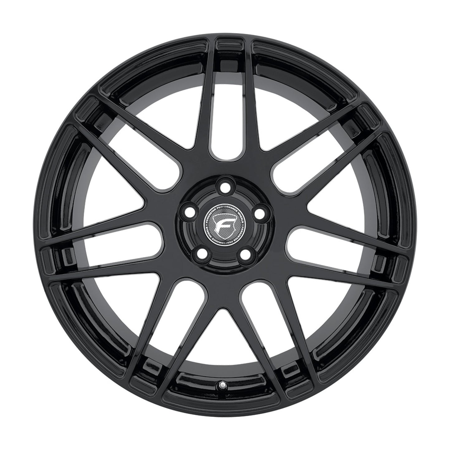 Forgestar 18x8.5 F14SC 5x112 ET45 BS6.5 Gloss BLK 66.5 Wheel