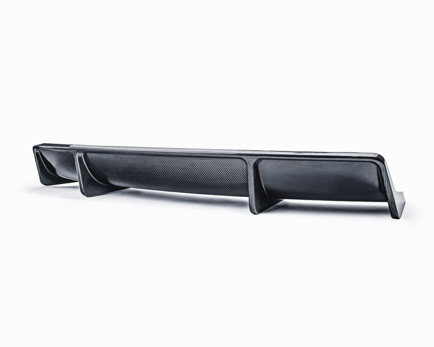 VR Aero Gloss Carbon Fiber Rear Diffuser Tesla Model 3 2018