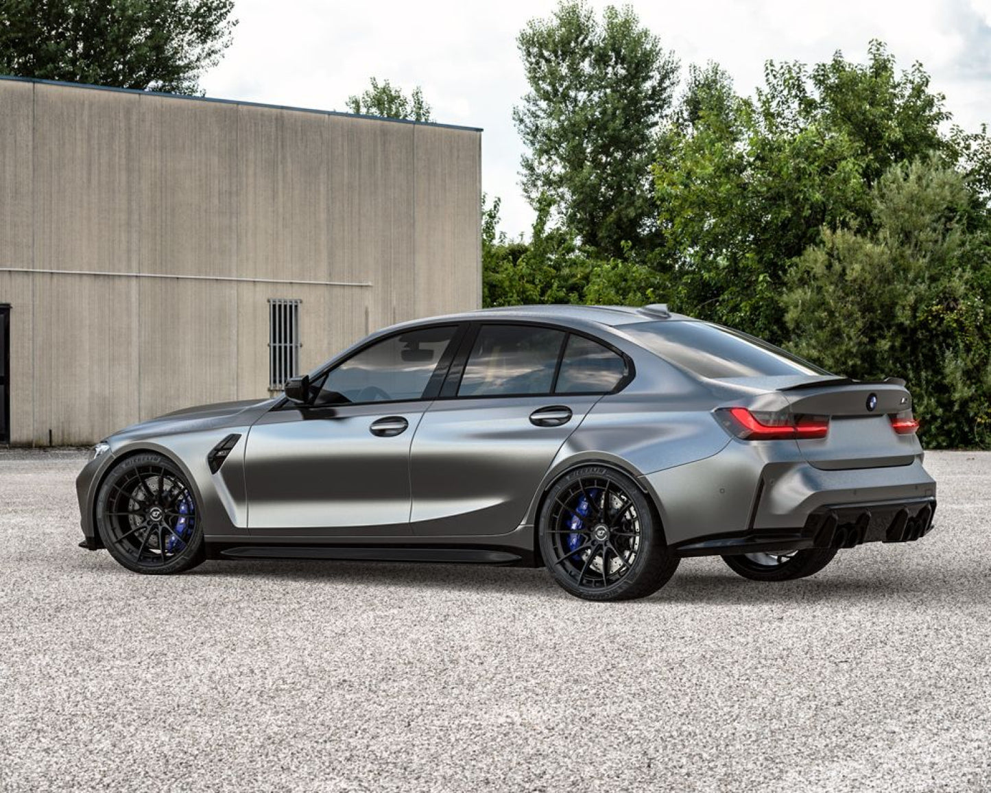 VR Forged D03-R Wheel Matte Black 20x10  11mm 5x112