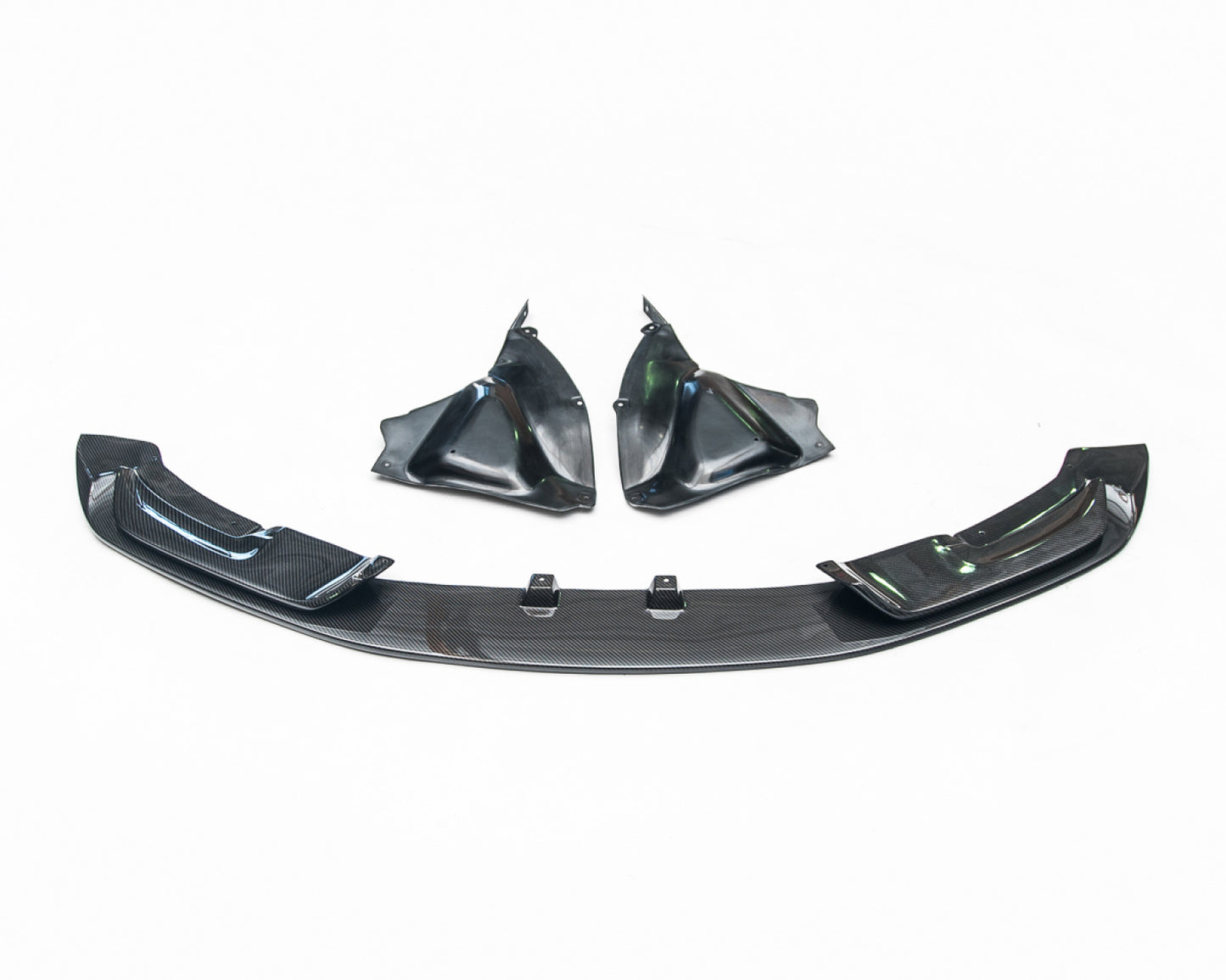 VR Aero Carbon Fiber 3 Piece Front Lip Spoiler BMW F82 F80 M4 M3 2015-2020