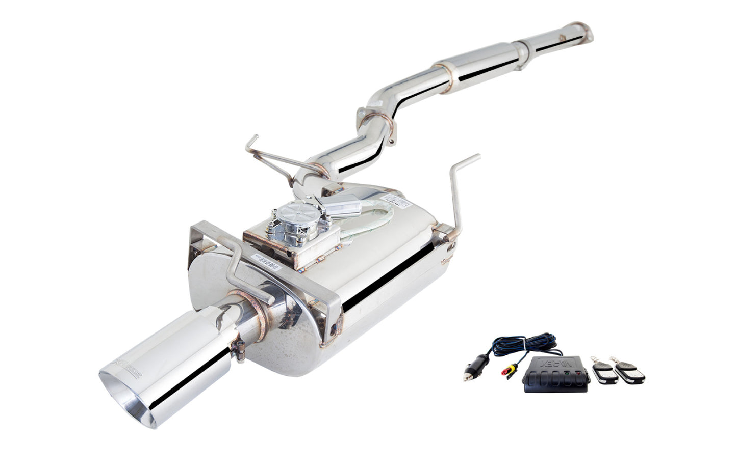 XForce Mitsubishi Evolution 7,8,9 3" Stainless Steel High Flow Cat-Back System With Varex Muffler