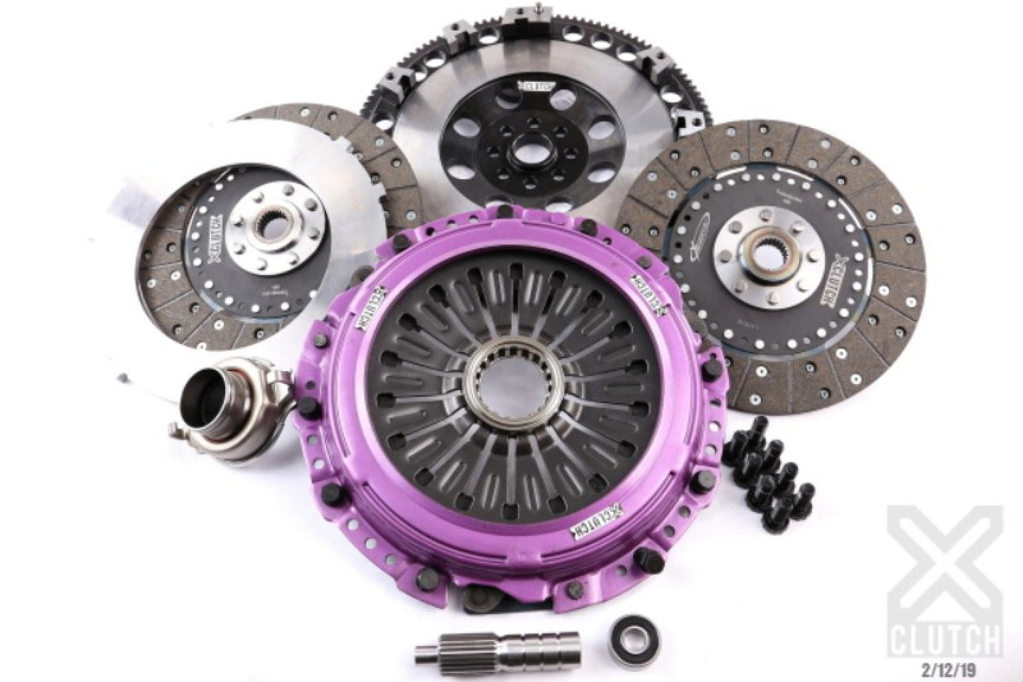 XClutch 9" Twin Solid Organic Clutch Kit Subaru STI 2004-2013