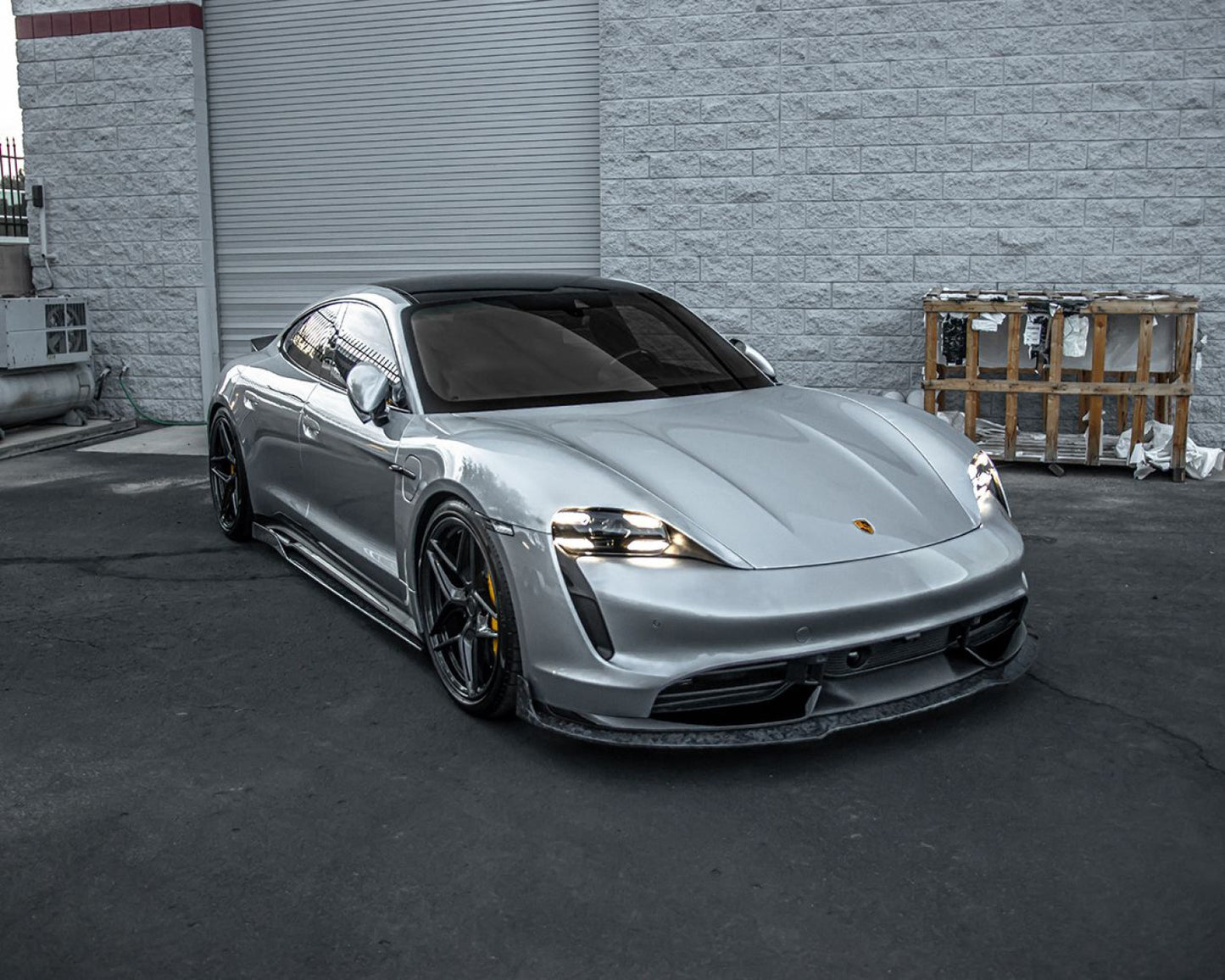 VR Aero Forged Carbon Fiber Aero Kit Package Porsche Taycan Turbo | Turbo S