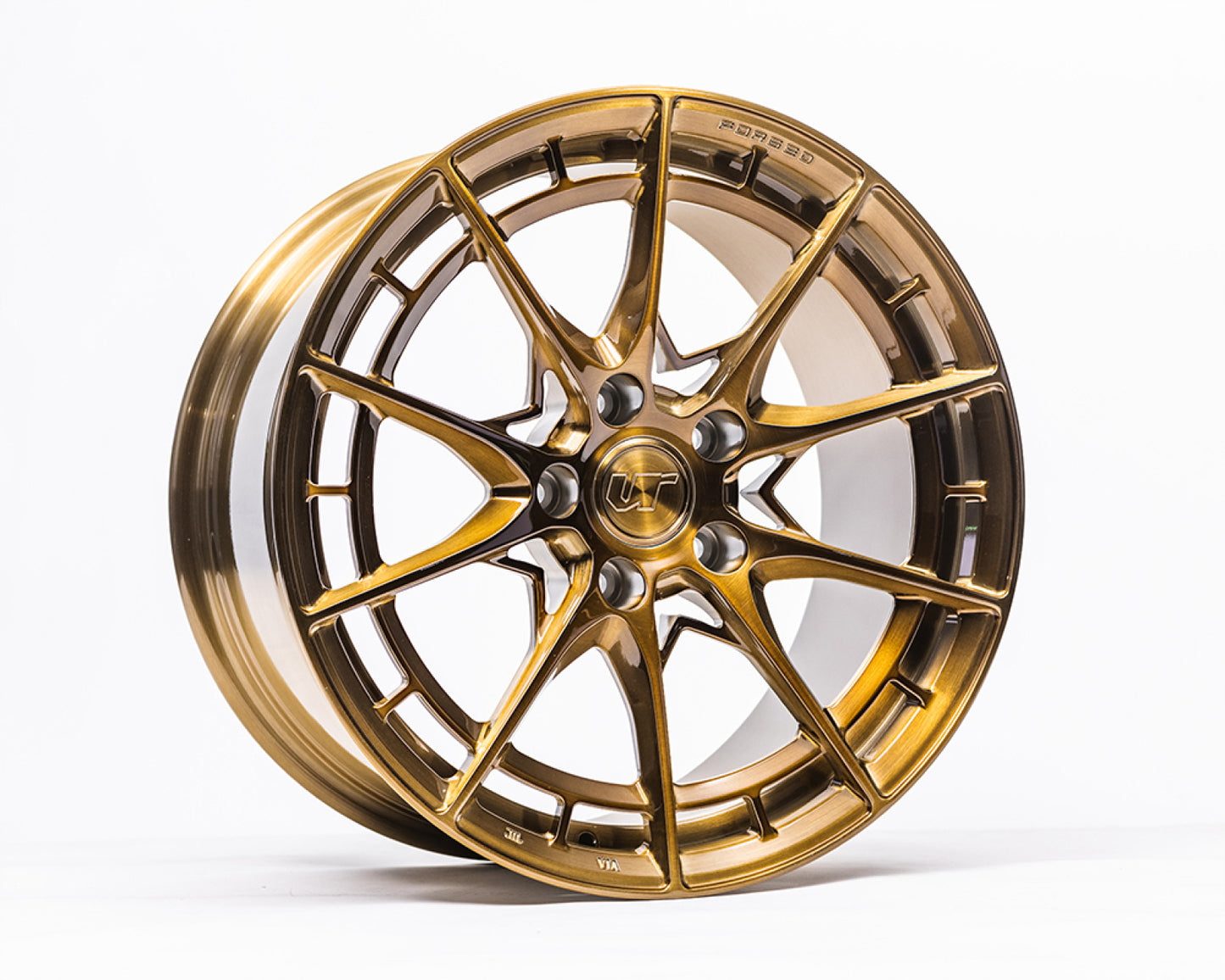 VR Forged D03-R Wheel Brushed Gold 18x9.5  45mm 5x120