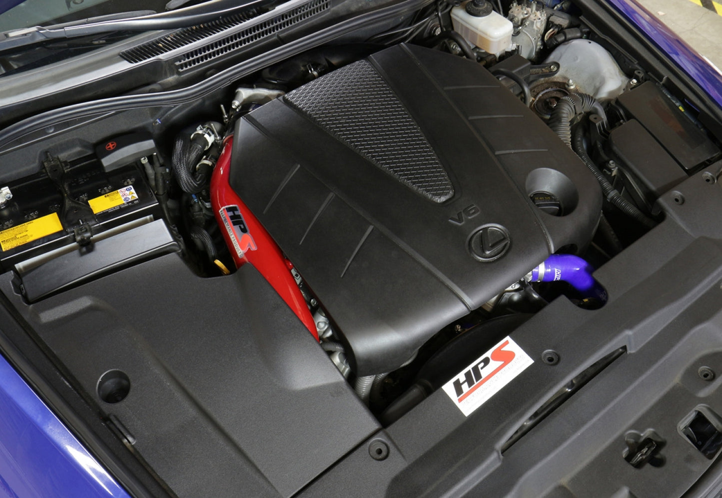 HPS Performance Red Cold Air Intake Kit for 06-13 Lexus IS250 2.5L V6