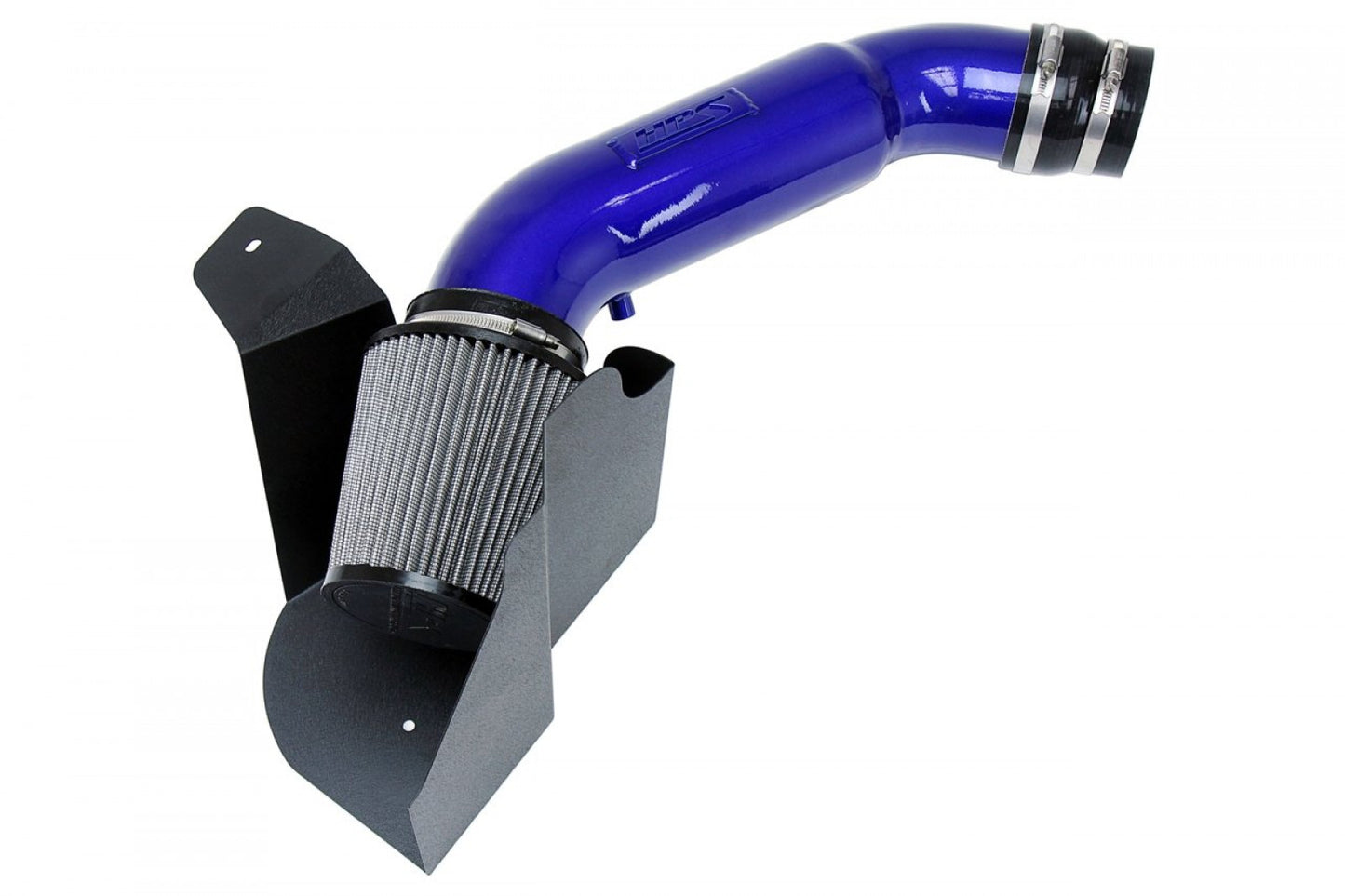 HPS Shortram Air Intake Kit 2012-2015 Audi A7 Quattro 3.0L Supercharged (C7), Includes Heat Shield - Blue