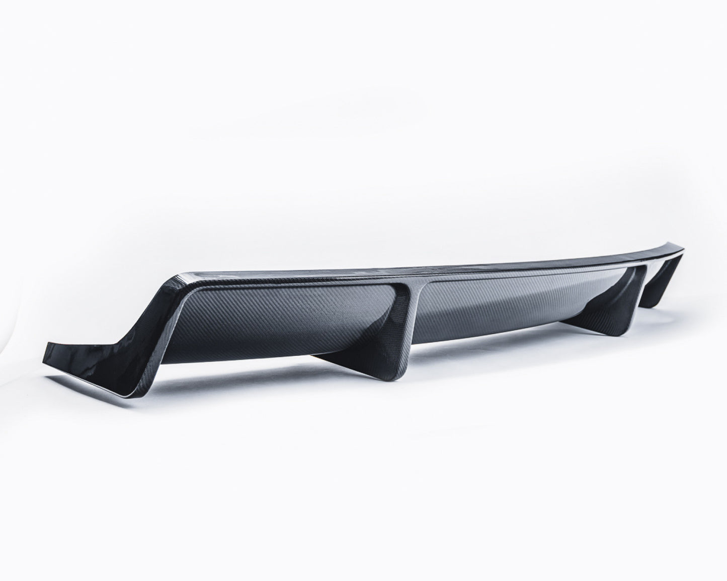 VR Aero Gloss Carbon Fiber Rear Diffuser Tesla Model 3 2018