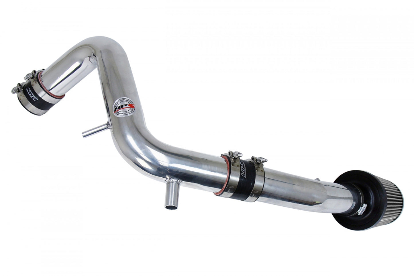 HPS Performance Polish Cold Air Intake Kit for 13-17 Hyundai Veloster Turbo 1.6L