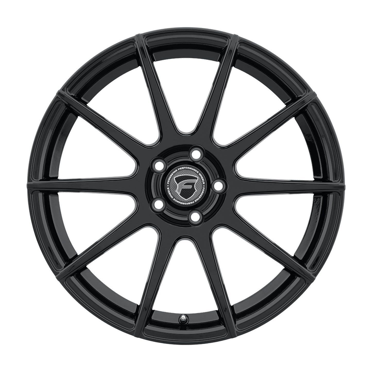 Forgestar 19x10 CF10 DC 5x120.65 ET30 BS6.7 Gloss BLK 70.4 Wheel