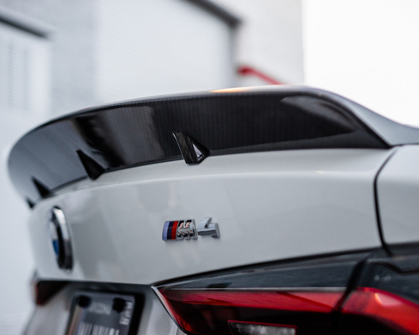 VR Aero Carbon Fiber Rear Trunk Spoiler BMW M4 G82