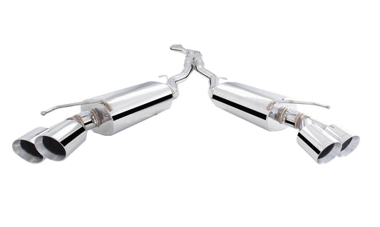 XForce Cheverolet Camaro LTG 4CYL Turbo 2016- 3" Stainless Steel Cat Back System with Dual Mufflers