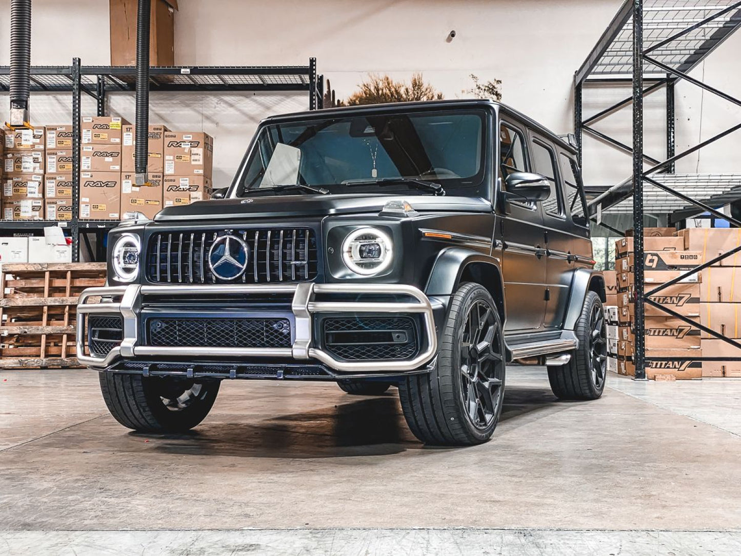 VR Aero Carbon Fiber Aero Package Mercedes G63 2019