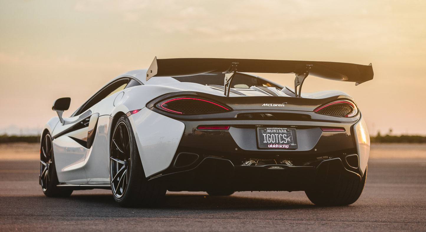 VR Aero Carbon Fiber Rear Spoiler 67 Inch McLaren 570S | 570GT | 570S Spider