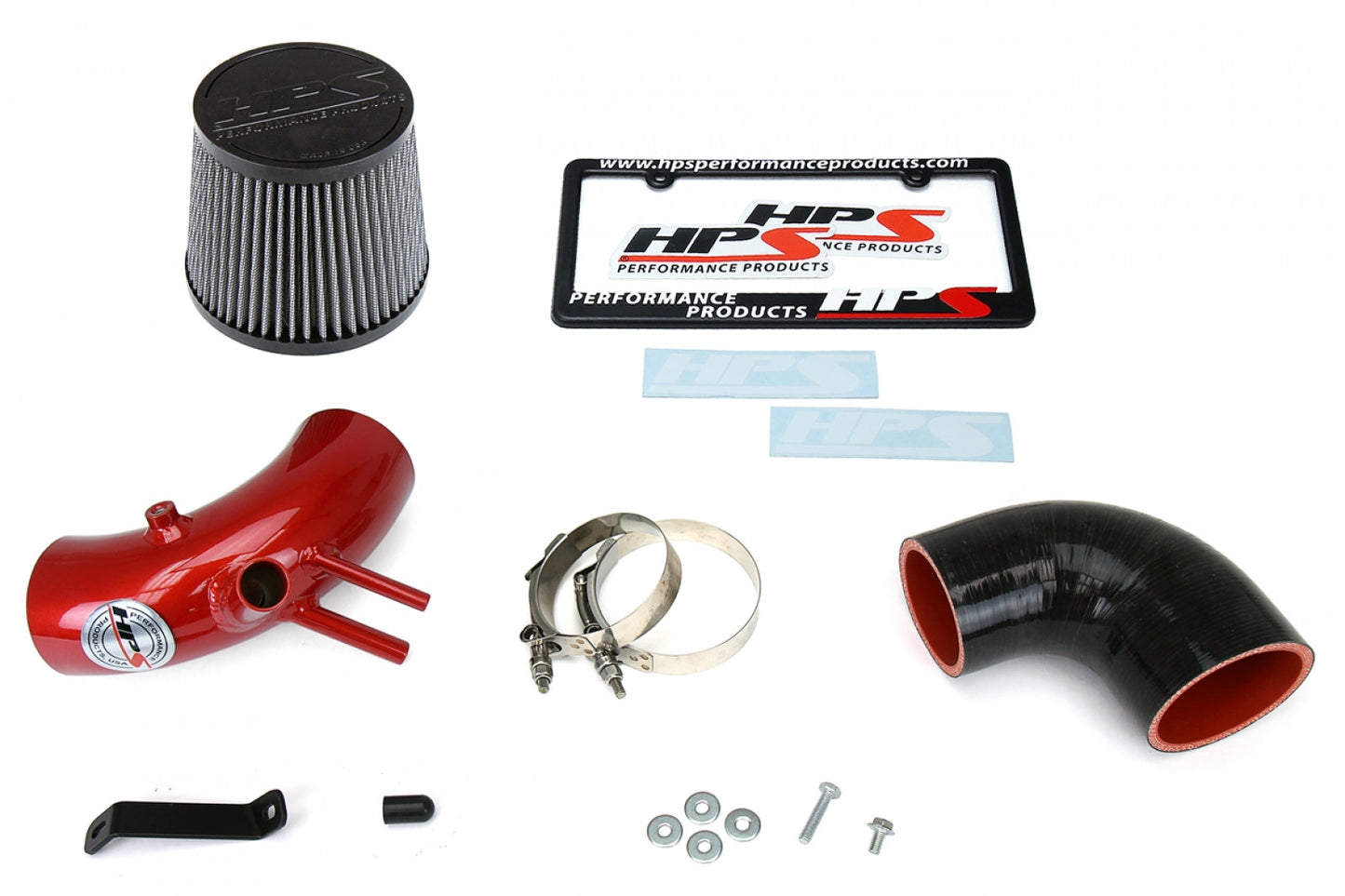 HPS Performance Red Shortram Air Intake for 13-14 Hyundai Genesis Coupe Turbo