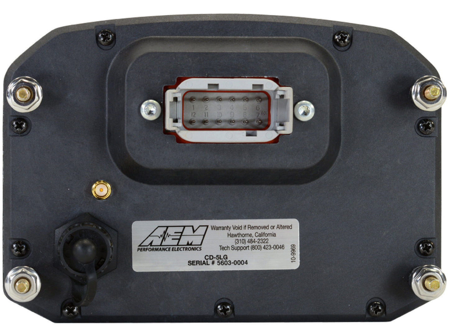 AEM CD-5 Carbon Digital Racing Logging and GPS Enabled Dash Display