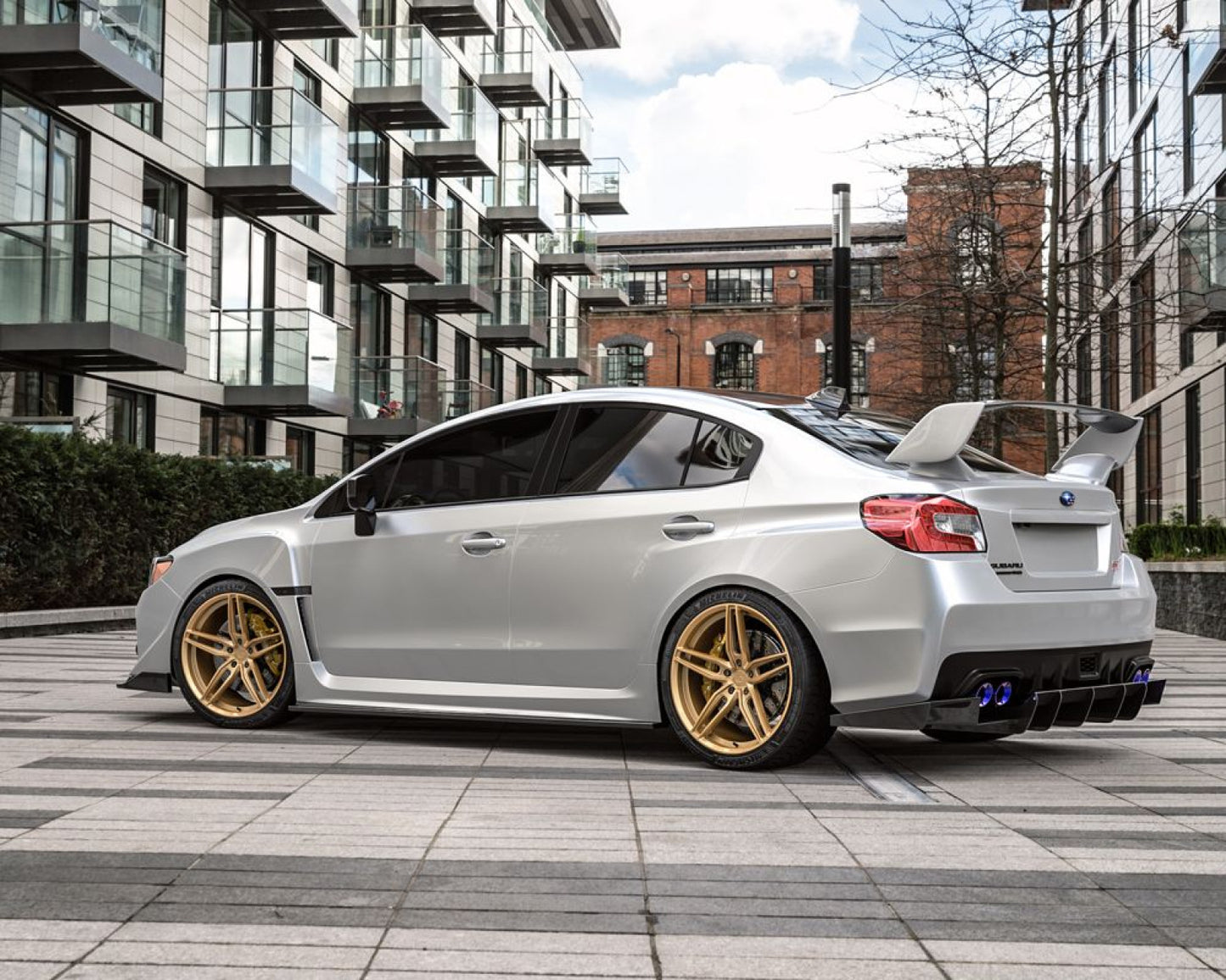 VR Forged D10 Wheel Gloss Gold 18x9.5  40mm 5x114.3