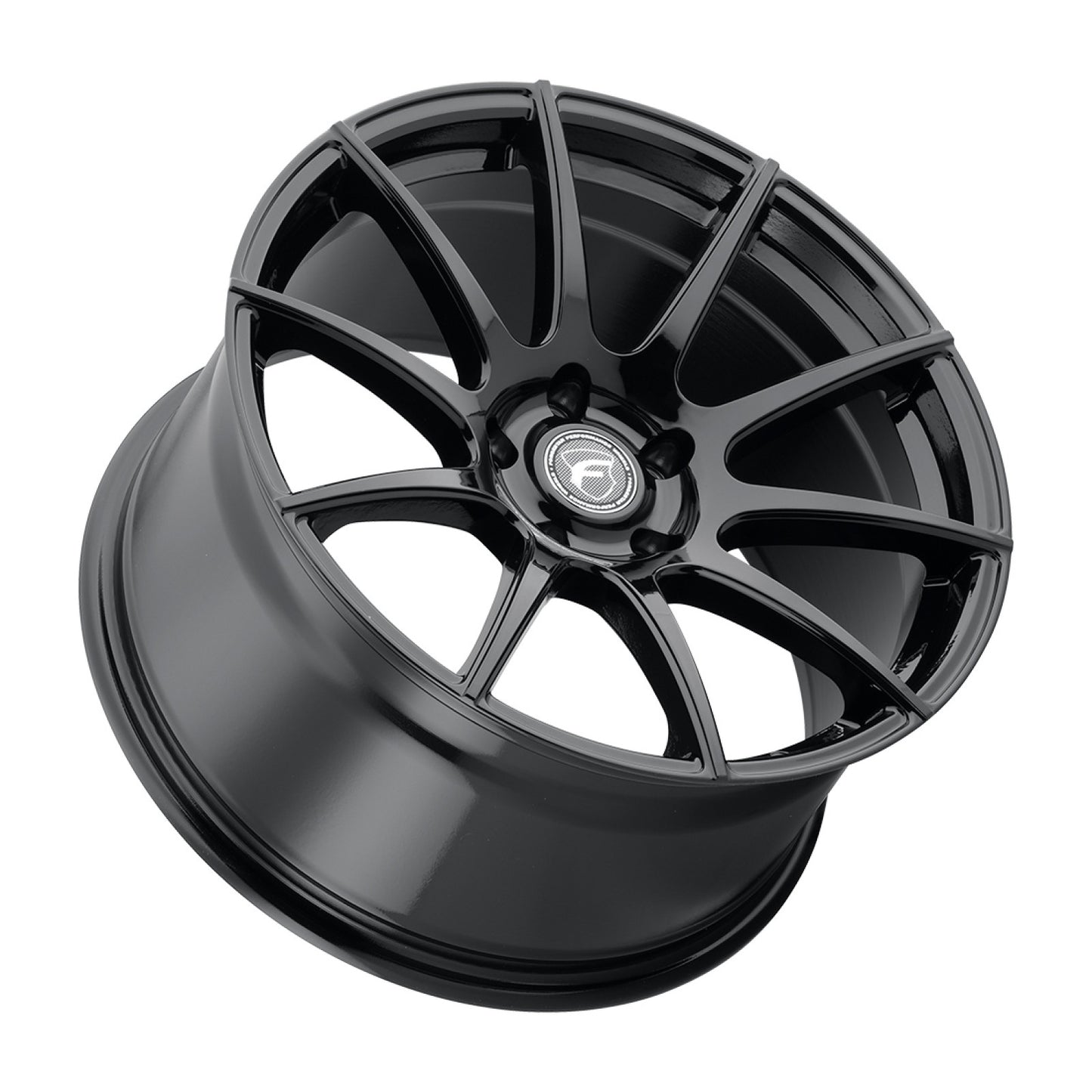 Forgestar 19x10 CF10 DC 5x120.65 ET30 BS6.7 Gloss BLK 70.4 Wheel