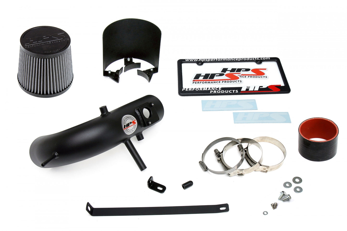 HPS Performance Black Shortram Air Intake Kit for 12-17 Toyota Camry 2.5L 4Cyl